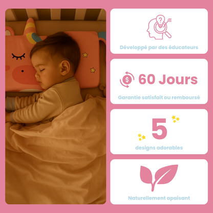 Oreiller Ergonomique NooniKids